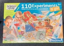 Image of Clementoni Science & Play: Science in 110 Experiments Lab Age 8+