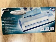 Image of New Boxed A4 Multi Purpose Laminator By Fellowes With Starter Pouch Kit