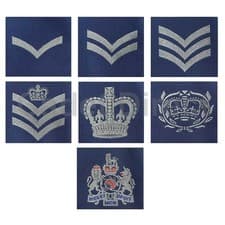 Image of Air Cadet Blue Woven NCO/WO Rank Slides