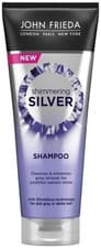 Image of John Frieda Shimmering Shampoo for Dull Grey or White Hair, Silver, 250 Ml (Pack