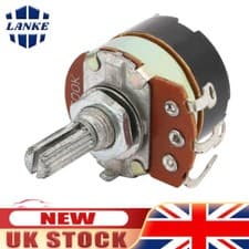 Image of WH138 500K Ohm Rotational Potentiometer with Switch Potentiometer Alloy Button