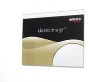 Image of Deflecto Wall Sign Holder A4 Landscape Clear 46901