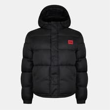 Image of Hugo Men's Water-Repellent Short Puffer Jacket