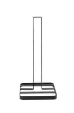 Image of Apollo Black Flat Iron Kitchen Roll Towel Holder