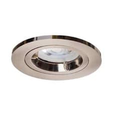 Image of 10 X TWIST AND LOCK CEILING GU10 DOWNLIGHTS RECESSED SPOTLIGHTS LED OR HALOGEN