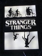 Image of Stranger Things LED Lightbox - USB Power With Switch - White