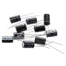 Image of 10 x 4.7uF 400V 105C Radial Electrolytic Capacitor 8x12m T5D21874