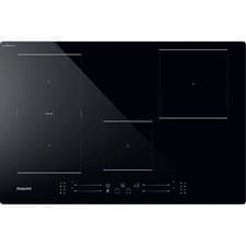 Image of Hotpoint Induction Hob 4 Zones Built-in 77 cm Black Clean Protect TS 6477C CPNE