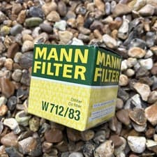 Image of Oil Filter W712/83 MANN 11427791059 1560025010 59030255 11420306483 0415203002