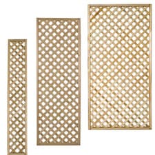 Image of Close-Knit Flat Diamond Lattice Trellis - 1800 x 900/600/300mm