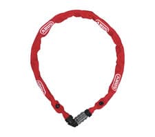 Image of Abus Web 1200 Web Chain Bike Lock - Red - 60cm