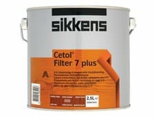 Image of Sikkens Cetol Filter 7 Plus Translucent Woodstain Dark Oak 2.5 Litre SIKCF7PDO25