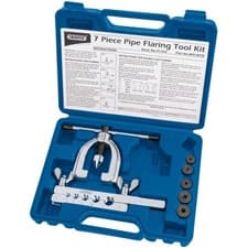 Image of Draper Brake Pipe Flaring Kit 7 Piece 3/16, 1/4, 5/16, 3/8 and 1/2" O/D 51762
