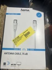 Image of Hama 4m Antenna Cable 75 dB COAX to COAX White Double Shielding