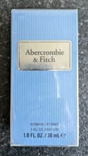 Image of Abercrombie & Fitch First Instinct Blue Eau De Parfum Spray 30ml NEW & SEALED