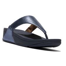 Image of Lulu Leather Toe Post Sandal