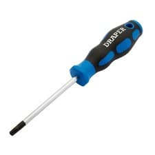 Image of Draper T30T Torx Star Soft Grip Security Screwdriver 115mm Blade 34269