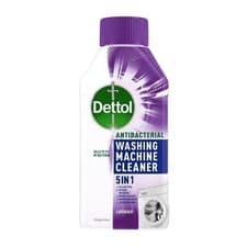Image of Dettol Washing Machine Cleaner Lavender Fresh Floral Scent Liquid 250ml