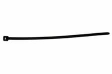 Image of Hellermann Black Cable Tie 200mm x 4.8mm T50R - Pack 100 | 30262 Connect New