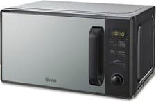 Image of Swan Black Microwave SM4421BLK 800W 20L Digital Microwave New 2 Year Guarantee