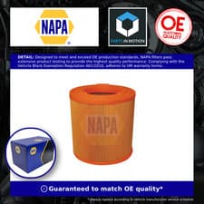 Image of Air Filter fits NISSAN CABSTAR F24M 3.0D 06 to 13 NAPA 16546MA70A 16546MA70C New