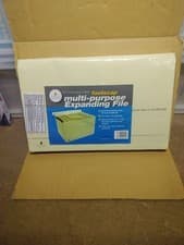 Image of Cathedral Products Multi-Purpose 16 Pocket Manila Expanding File