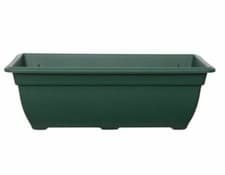 Image of Bell Trough Bell Planter Plant Pot 50cm Plastic Forest Green Colour Garden Pot