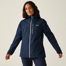 Image of Regatta Women's Birchdale II Waterproof Jacket - Navy (Icy Morn)