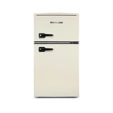 Image of Montpellier MAB2035EC - Cream Undercounter Retro Fridge Freezer - 84 Litres - E
