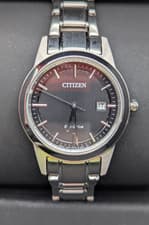 Image of Citizen FE1081 59E Eco Drive Watch Black Dial Stainless Steel Bracelet - Boxed