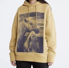 Image of Brand New With Tags Calvin Klein Standards Terry Embrace Graphic Hoodie