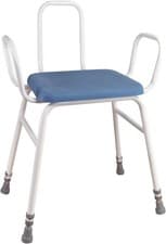 Image of Aidapt Astral Perching Stool with Arms and Backrest -Height Adjustable VG864