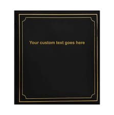 Image of Personalised Large Slip in Photo Album Holds 500 Photos 6'' x 4''