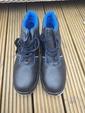 Image of Safety Boots Hard Edge Steel Toe Cap Size 11 / 46