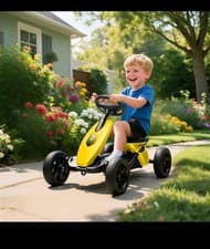 Image of Pedal Go Kart Toy Kids Ride on Bike Outdoor kids Sports Activity Free delivery