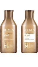 Image of Redken All Soft Shampoo 300ml & Conditioner 300ml Duo