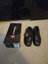 Image of Blackrock Shoes Gibson Tie Lace Up Steel Toe Cap Midsole Safety Leather Hardwear