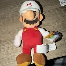 Image of Super Mario Bros Fire Mario Plush All Star