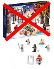 Image of LEGO 75340: 7 sealed bags (from Star Wars Advent Calendar 2022, no box)