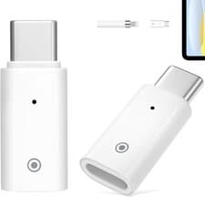Image of USB C To Apple Pencil Adapter iPad 10th Generation 1st Gen Charging Pairing 2Pk
