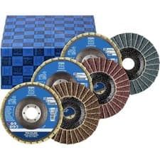 Image of PFERD SET PVL 125 A Flap Disc 125mm for Grinding various metals