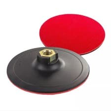 Image of Hook & Loop 125mm Rubber Backing Pad for Angle Grinder Sander Polisher Discs M14