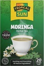 Image of Tropical Sun Tropical Sun Moringa Tea 1 Box Of 20 Tea Bags UK