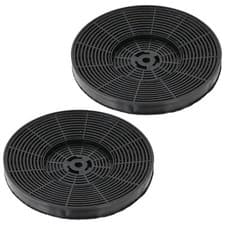 Image of Filter for CDA Cooker Hood Carbon Charcoal EIN60 ECHK90 ECPK90 CHA15 x 2