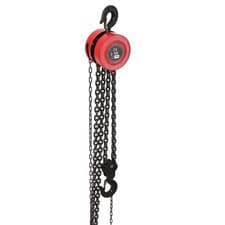 Image of Round Manual Chain Hoist 2 Ton Capacity 3m Lift Height Heavy Duty Lever Hoist