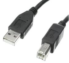 Image of USB Data Cable For HP OfficeJet 7612 wide format Printer 2 Meters