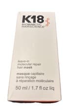Image of K18 Biomimetic Hairscience Leave-in Molecular Repair Hair Mask 50ml Rrp £70 New