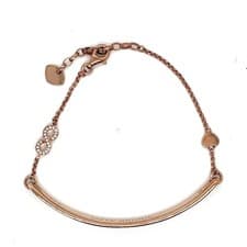 Image of Thomas Sabo Rose Gold Plated Infinity ‘Love Bridge’ Bracelet