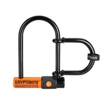 Image of Kryptonite Messenger Mini + U-Lock with Extender Sold Secure Silver