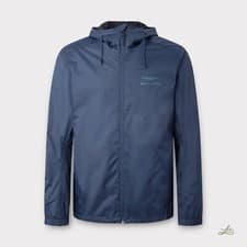 Image of Hackett London AMR Hydra Windrunner Jacket Navy Size XL Lightweight Hooded